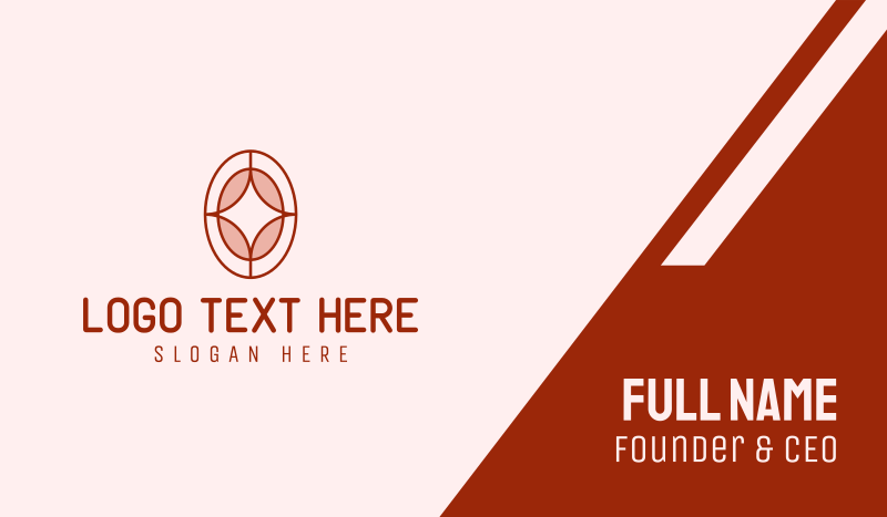 Simple Star Company Business Card