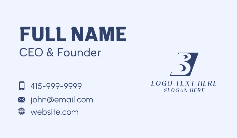 Modern Creative Box  Business Card