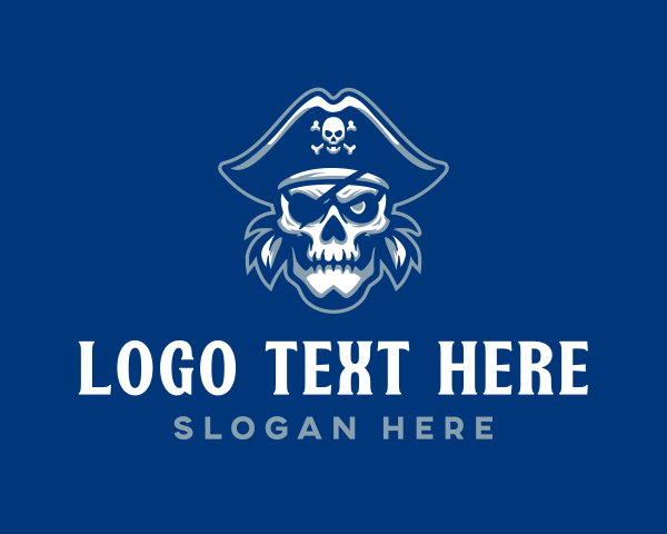 Nautical Pirate Skull
