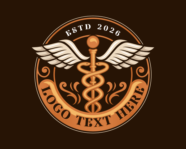 Caduceus Care Emblem