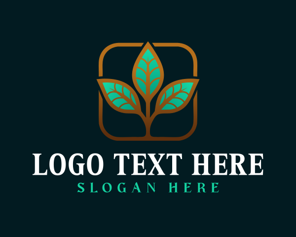 Eco Wellness Leaf Design