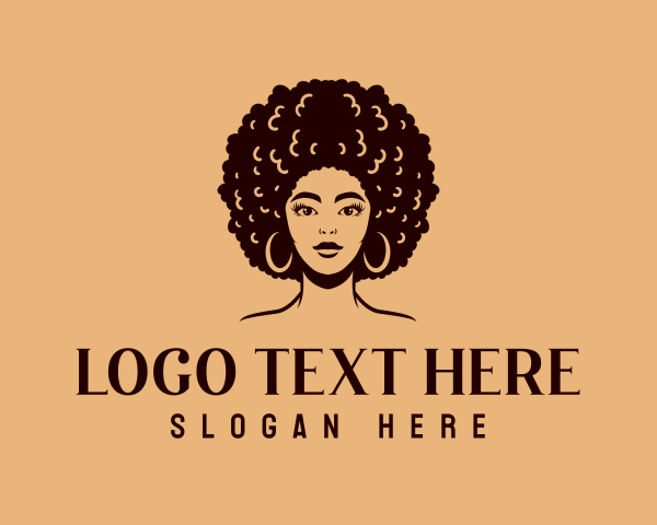 Afro Woman Hair
