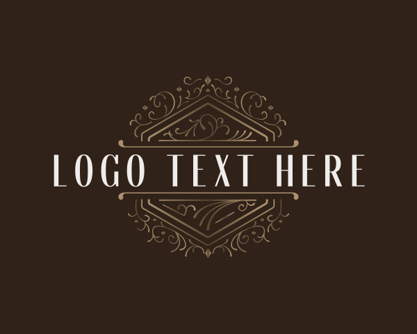 Elegant Art Deco Emblem