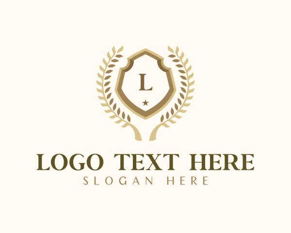 Luxury Wreath Shield