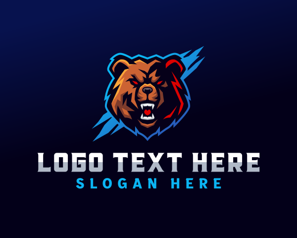 Grizzly Gamer Emblem