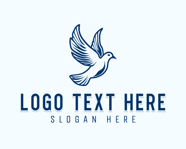 Vintage Christian Dove Design