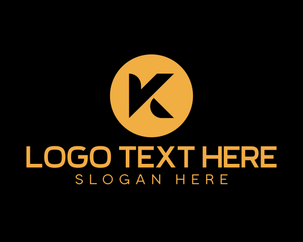 Startup Circle Letter K