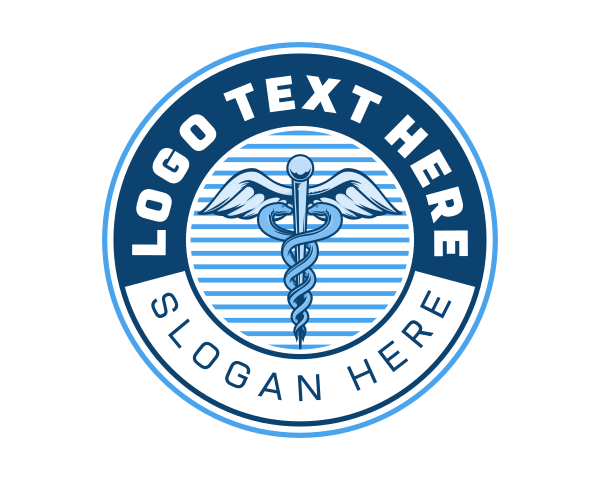 Caduceus Health Emblem