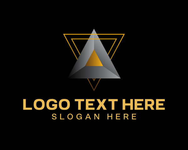 3D Triangle Tech Prism