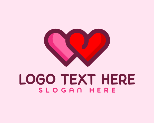 Minimalist Love Hearts
