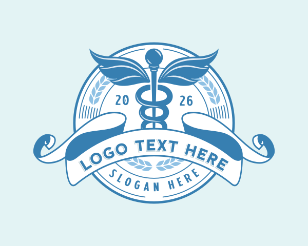 Caduceus Health Emblem