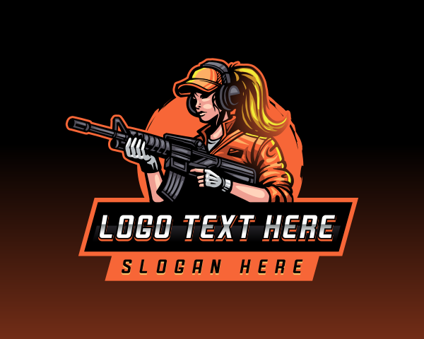 Female Tactical Gunner Emblem