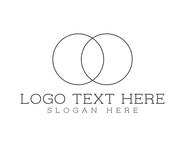 Minimalist Circle Wordmark