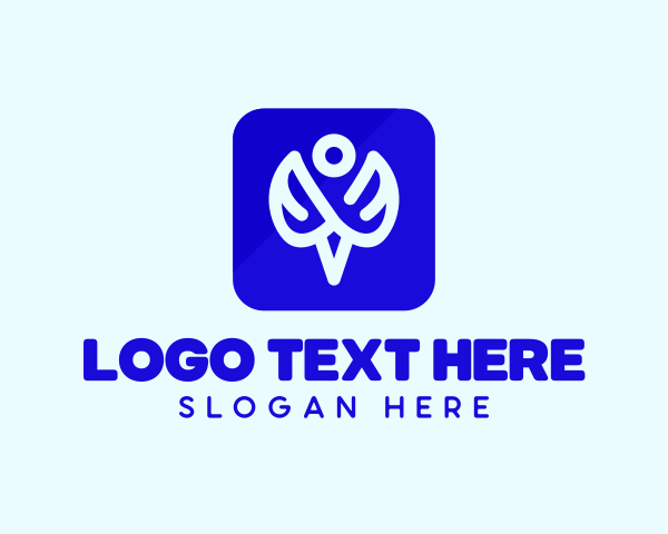 Modern Winged Angel Icon