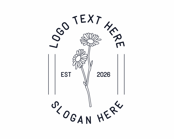 Aesthetic Floral Handwriting